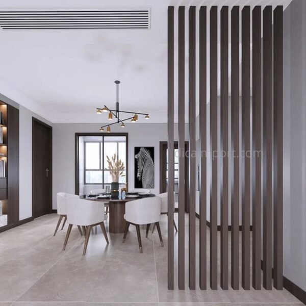Panel divisor decorativo moderno.