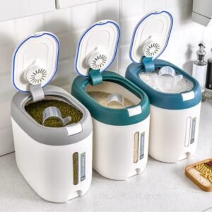 Dispensador de alimentos.