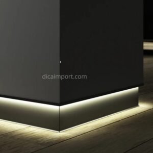 Base iluminada LED.
