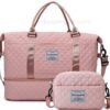Bolso de mano ligero para portatil multifunción para mujer.