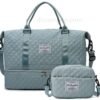 Bolso de mano ligero para portatil multifunción para mujer.