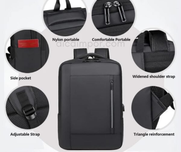 Mochila para computadora portátil.