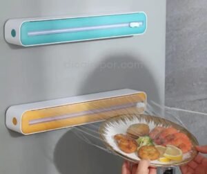 Dispensador de film para alimentos 2 en 1